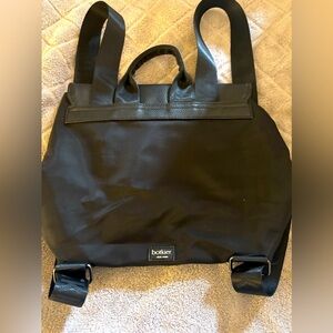 Botkier New York Black Backpack adjustable straps expandable side gussets